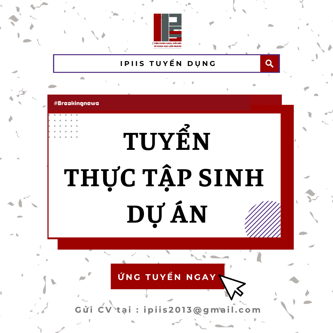 THÔNG BÁO TUYỂN THỰC TẬP SINH DỰ ÁN